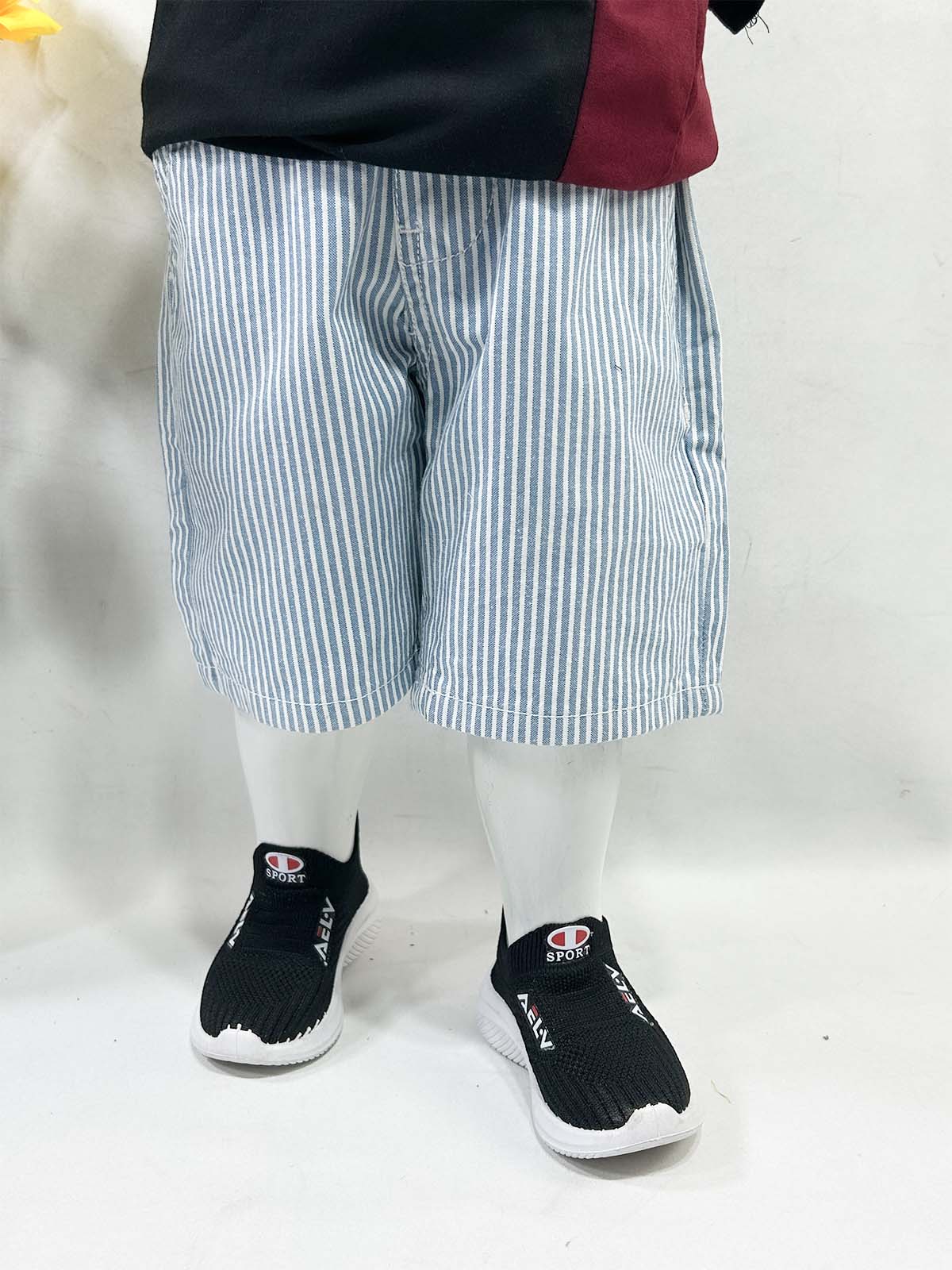 2Yrs - 8Yrs Blue Lines Short For Boys BQS19
