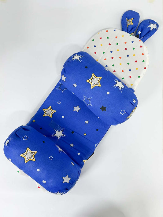 Adjustable Baby Head Support Pillow Multicolor