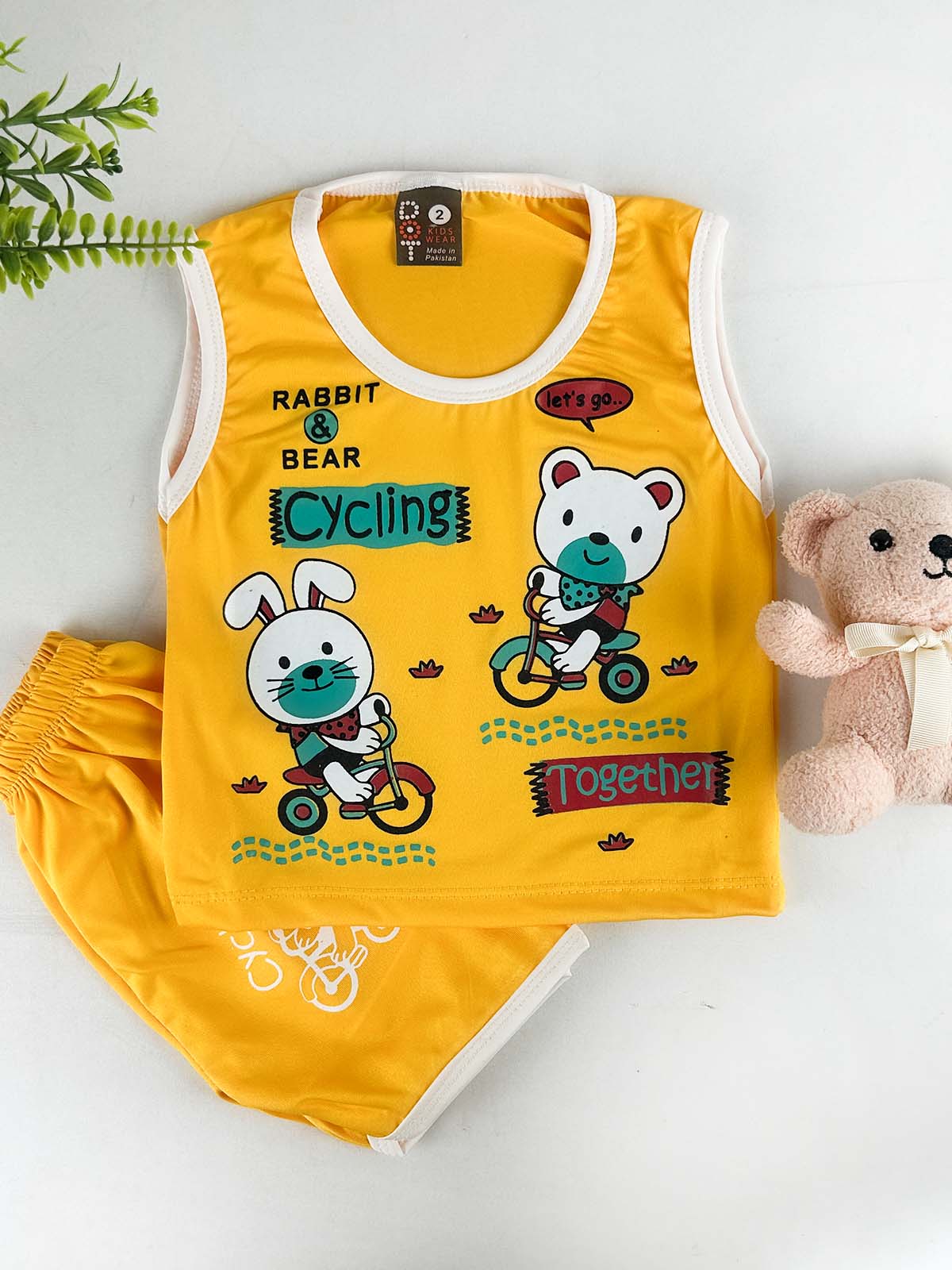 3Mth - 9Mth Yellow Baba Suit For Newborn HG NBS779