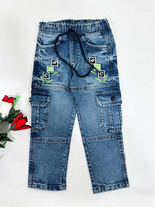 3Yrs - 9Yrs Blue Demin Jeans For Boys BJ34