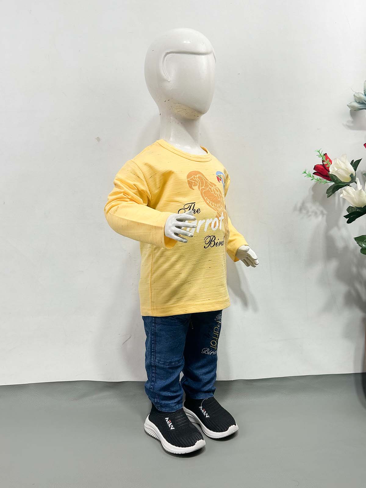 1Yr - 4Yrs Parrot Yellow Suit For Kids RZ BS740