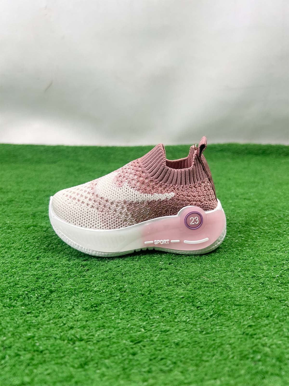 1Yrs - 12Yrs Pink Casual Sneakers For Kids BJ56