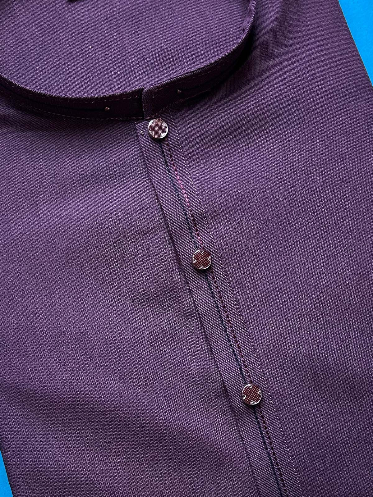 Purple Premium Kurta for Men MK33