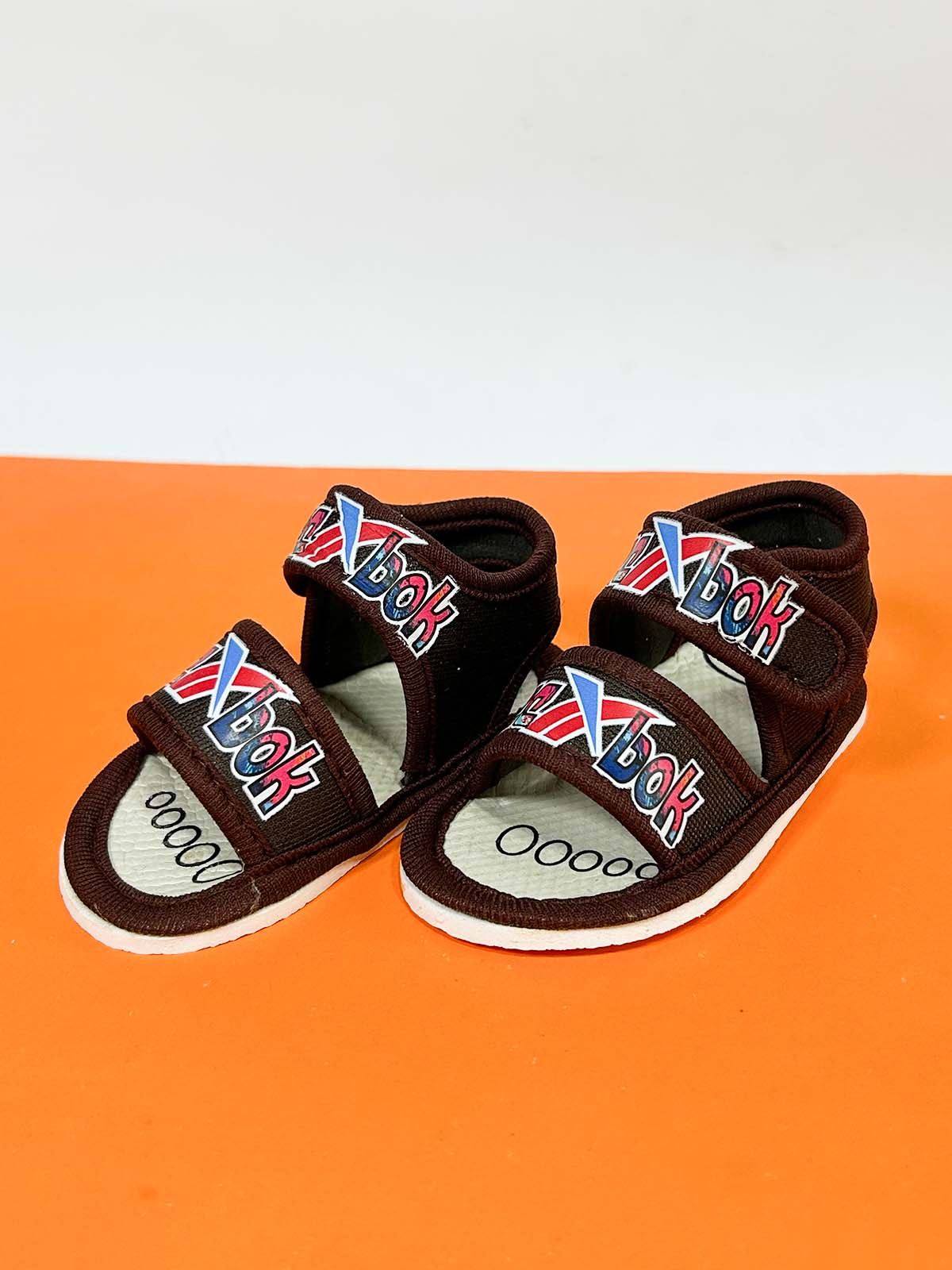 Dark Brown Sandal For Newborn NB86