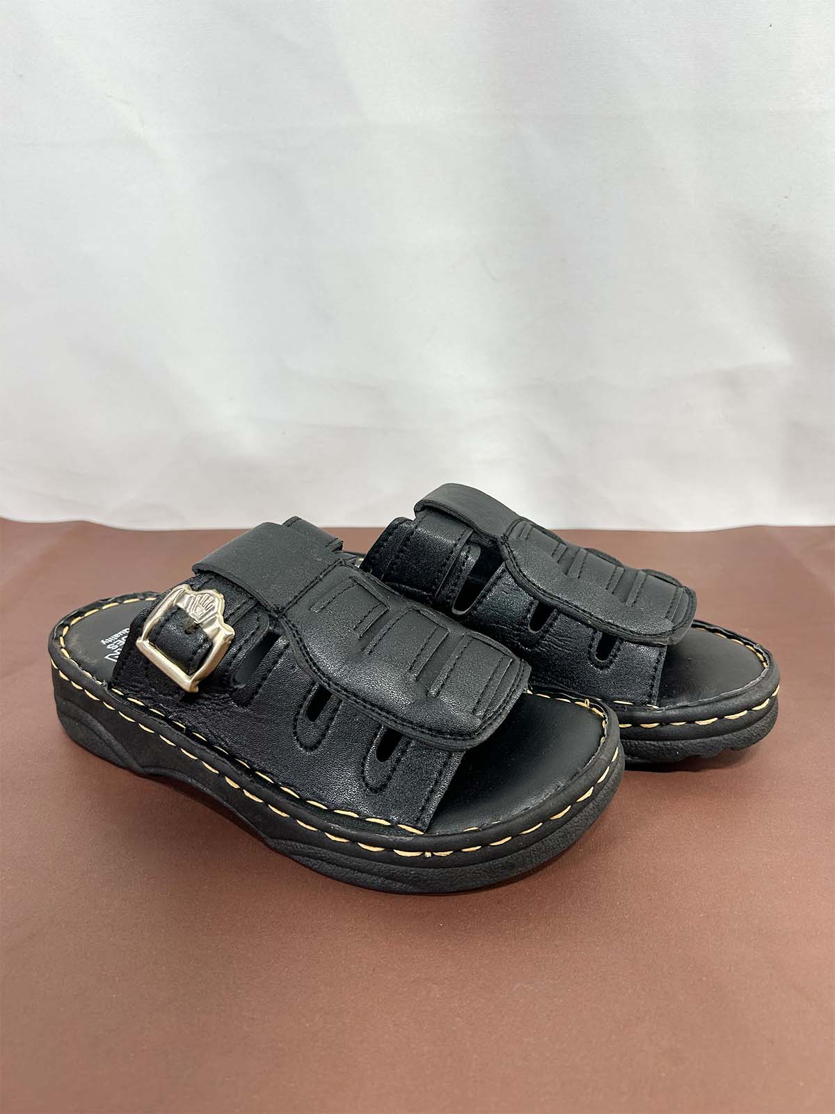 Black Casual Slippers for Men MC118