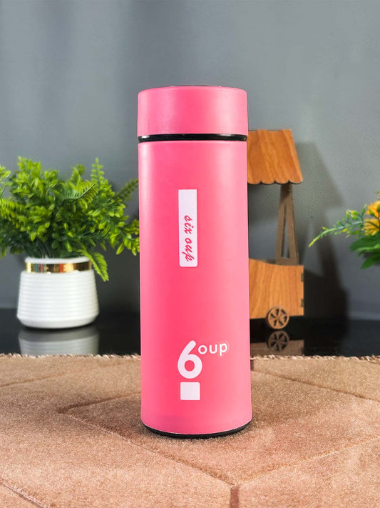 Pink Vacuum Flask / Insulated Water Bottle - 400ML / Thermos Temperature Double Walled