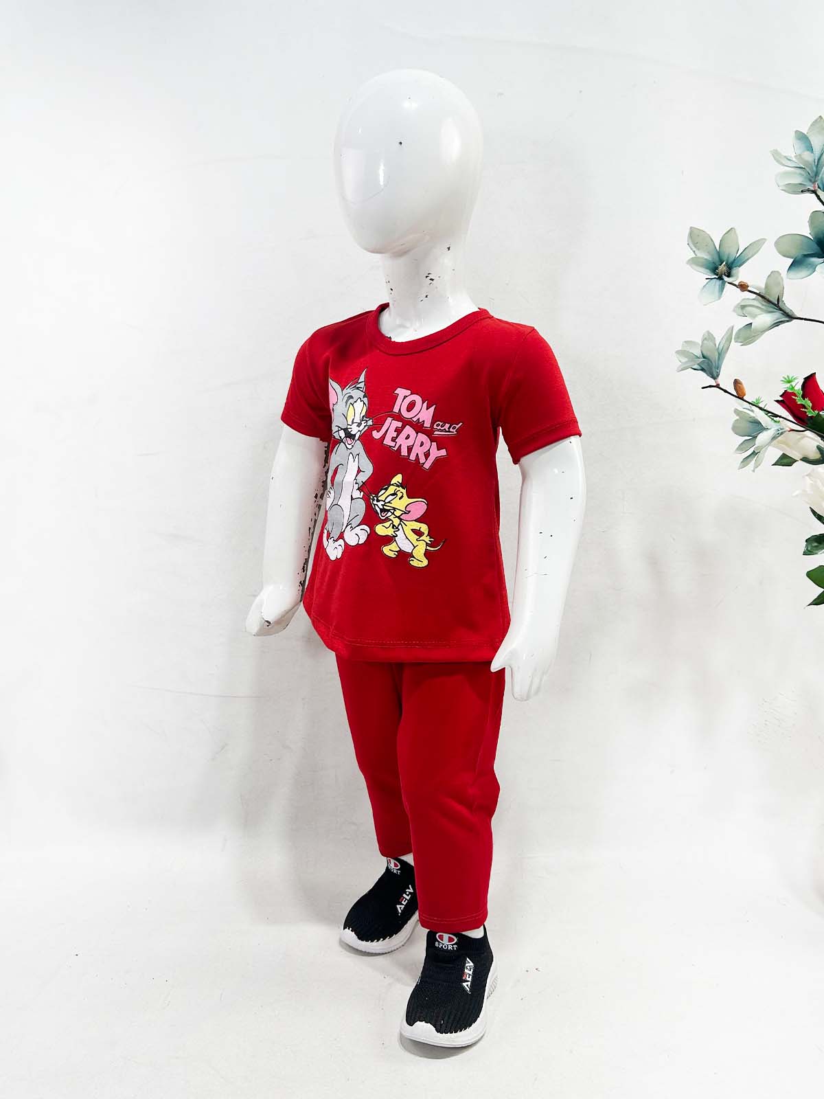 1Yr - 4Yrs TJ Red Suit For Girls RG GS421