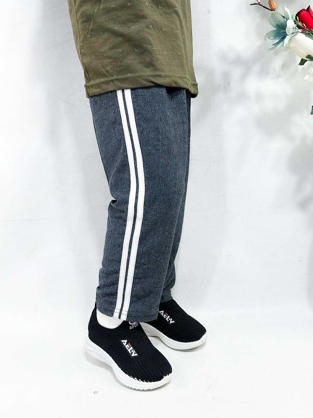 2Yrs - 15Yrs Charcoal Trouser For Boys BT62