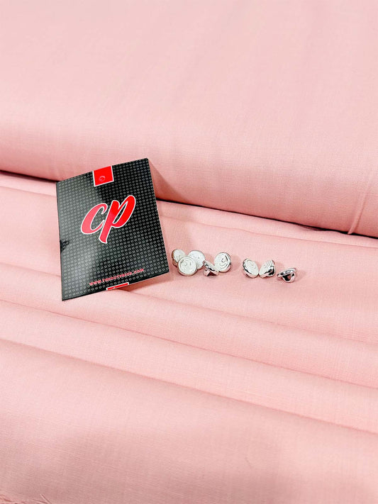 Pink Unstitched Kameez Shalwar For Men MUF126