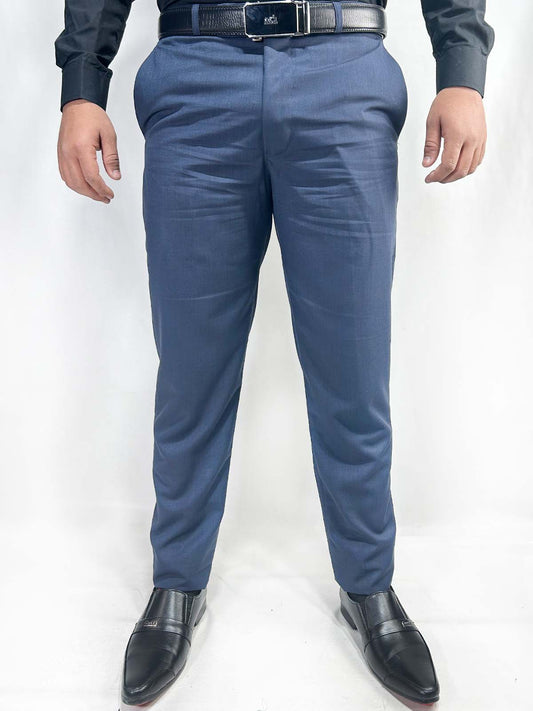 Dark Blue Formal Dress Pant For Men MFP90