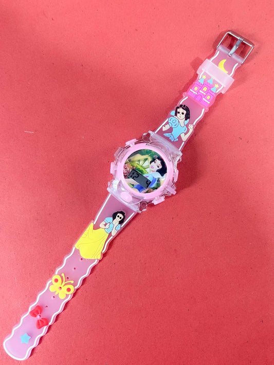 Pink Wrist Watch For Girls KWW139
