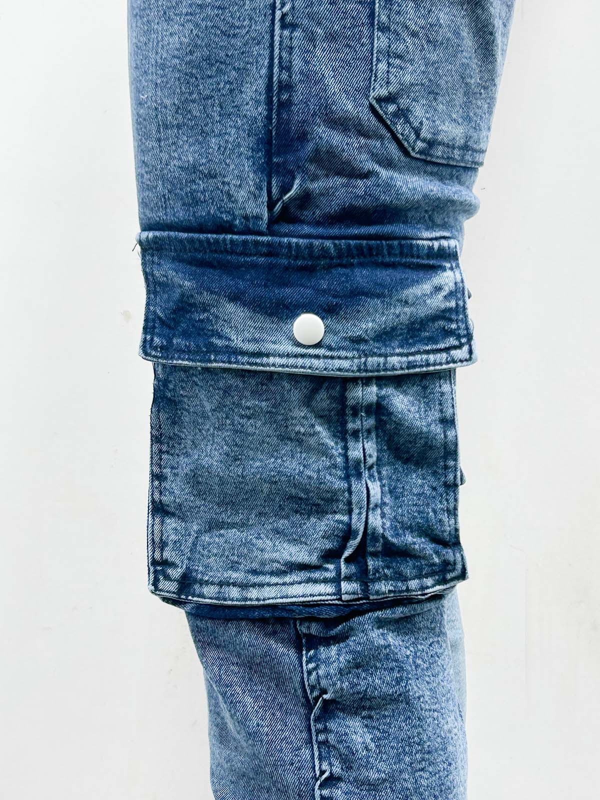 Blue Stretchable Jeans For Men MT232