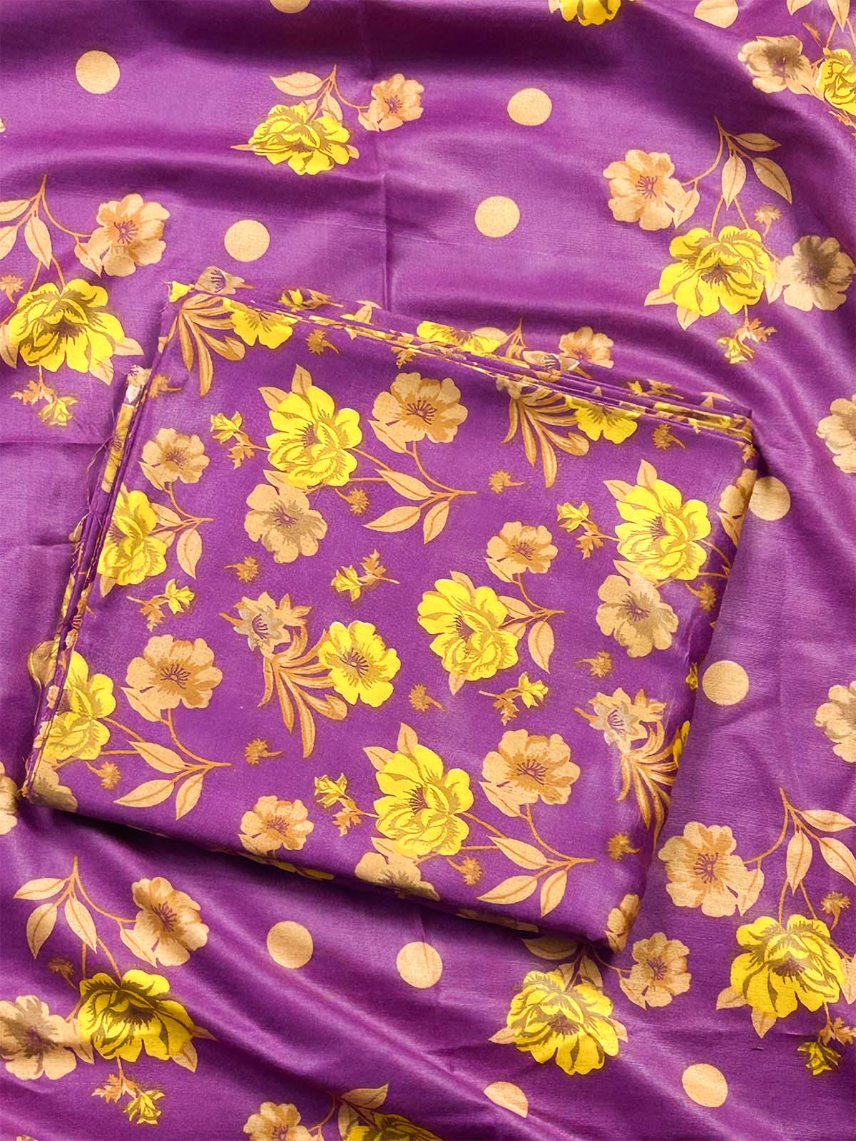 3Pcs Unstitched Digital Lawn Suit For Women WU245