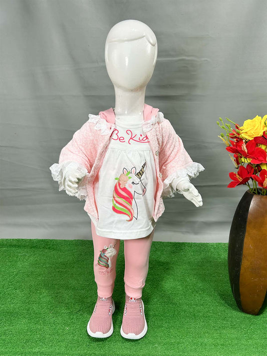 0Mth - 6Mth Pink Suit For Newborns NBS668
