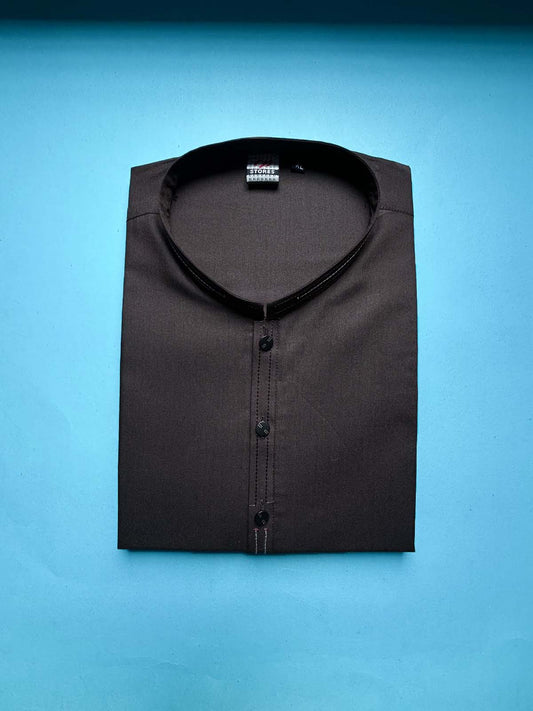 Dark Brown Premium Kurta for Men MK40