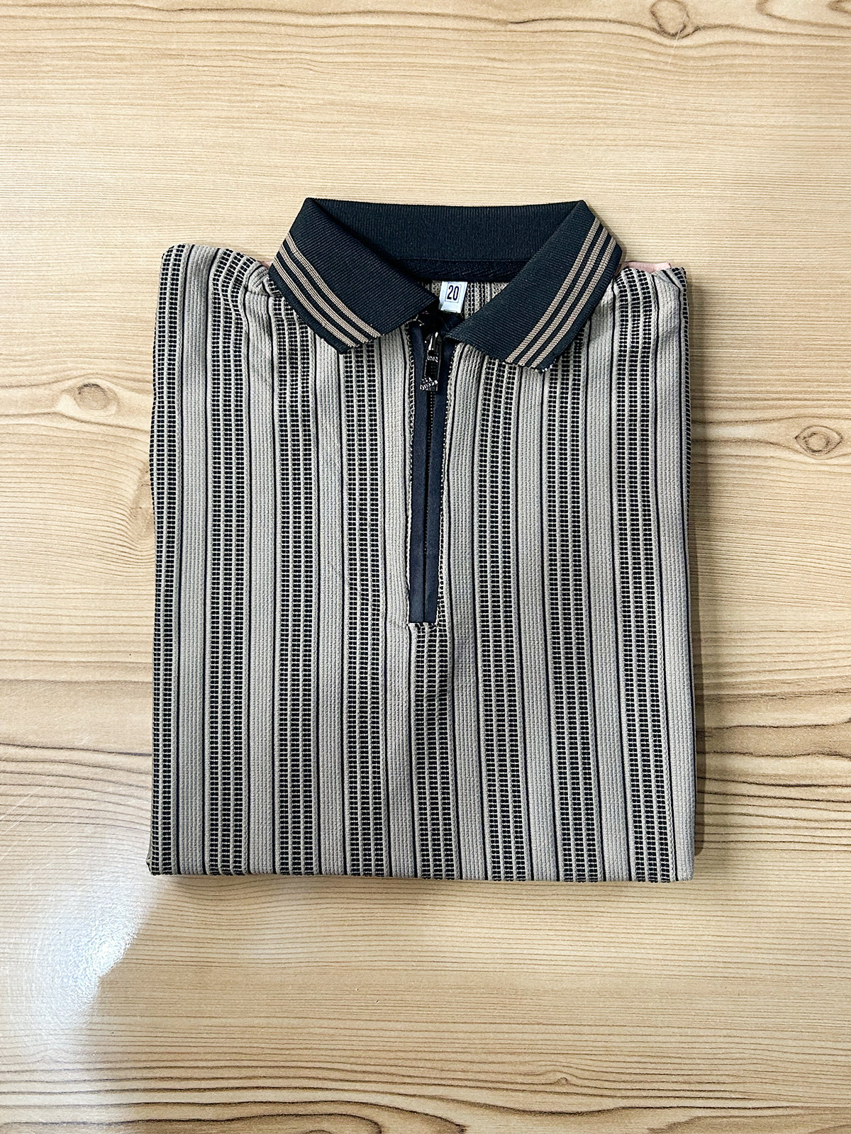 5Yrs - 14Yrs Brown Old Money Polo T-Shirt For Boys BTS140