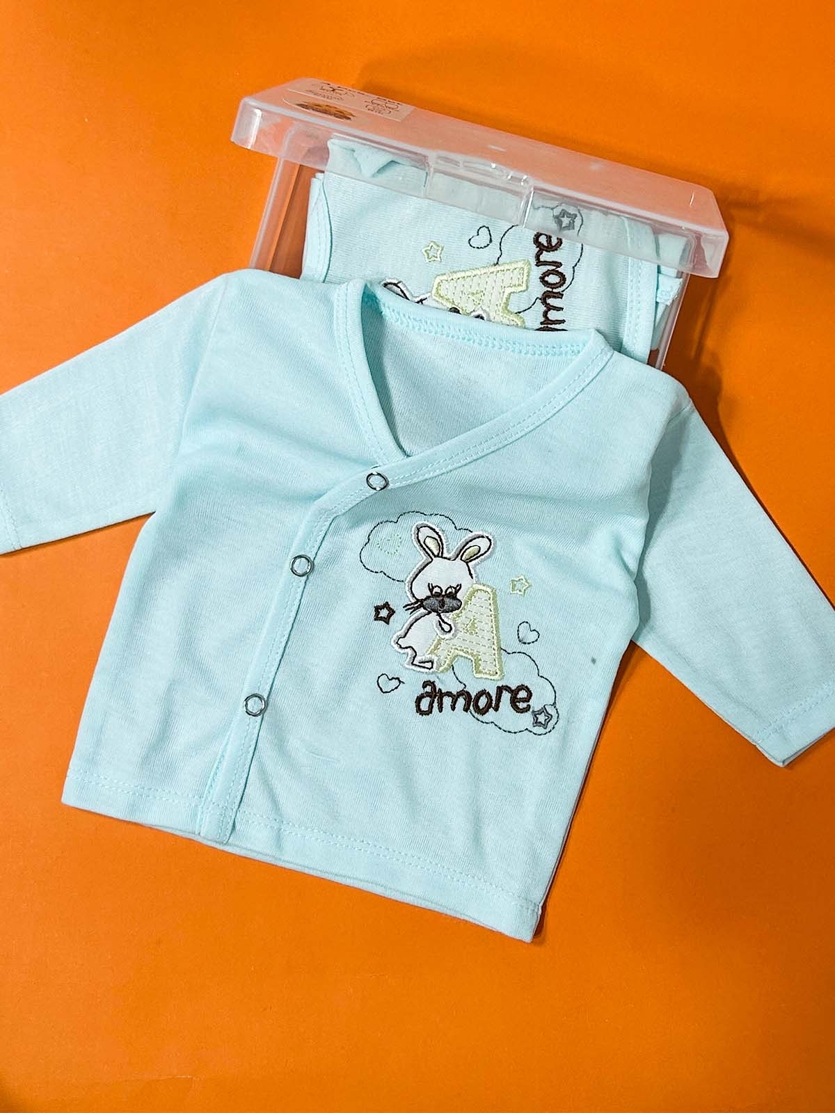 0Mth - 3Mth Blue 4Pcs Gift Set For Newborn HG NBGS276