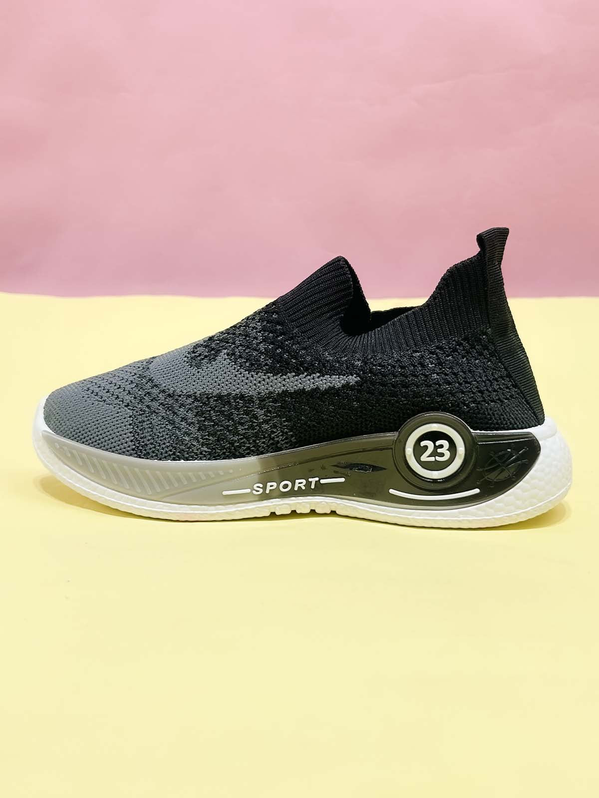 1Yrs - 12Yrs Black Casual Sneakers For Kids BJ55