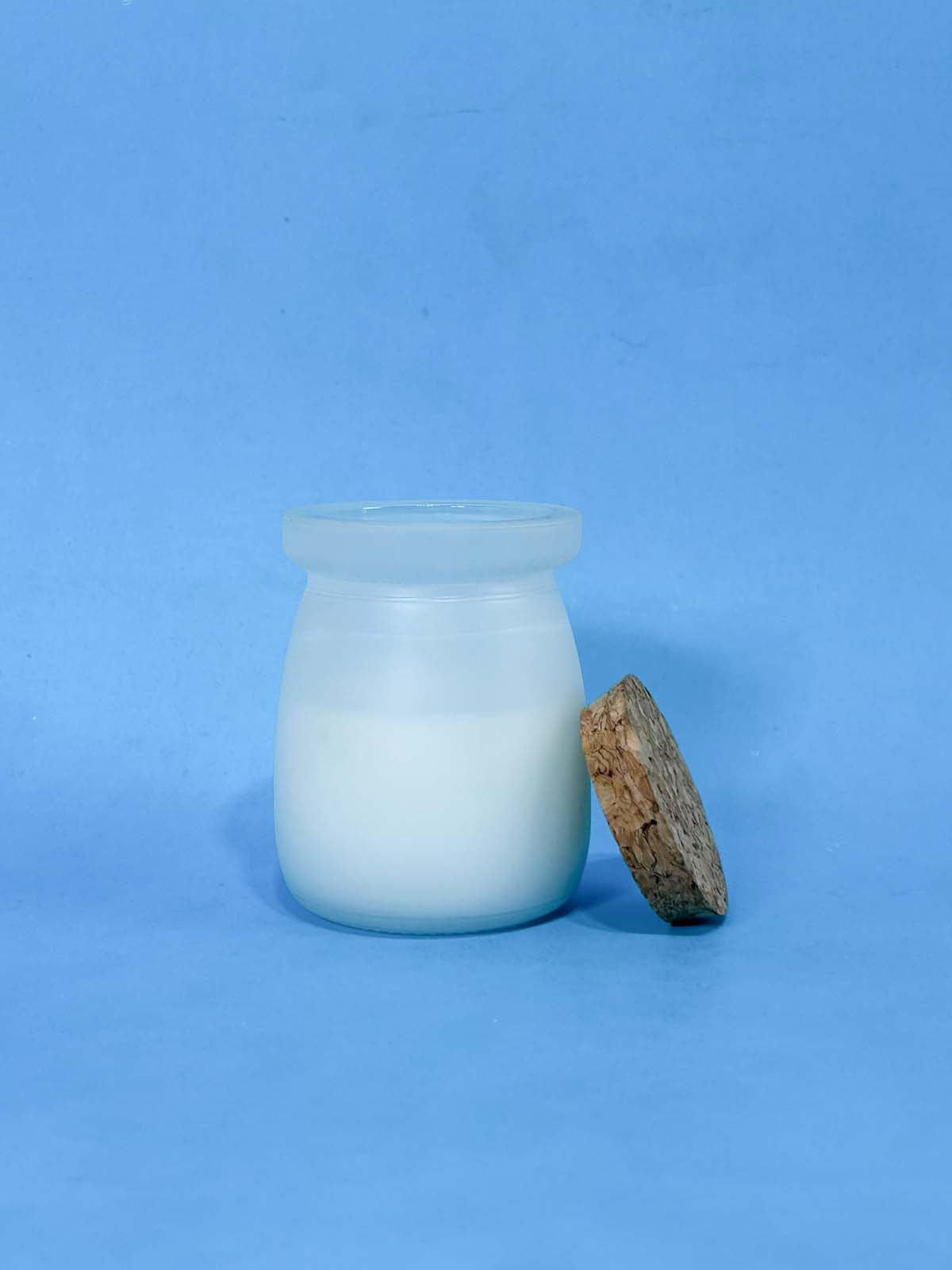 Scented Candle with Fragrance Wax Grammage and Cork White