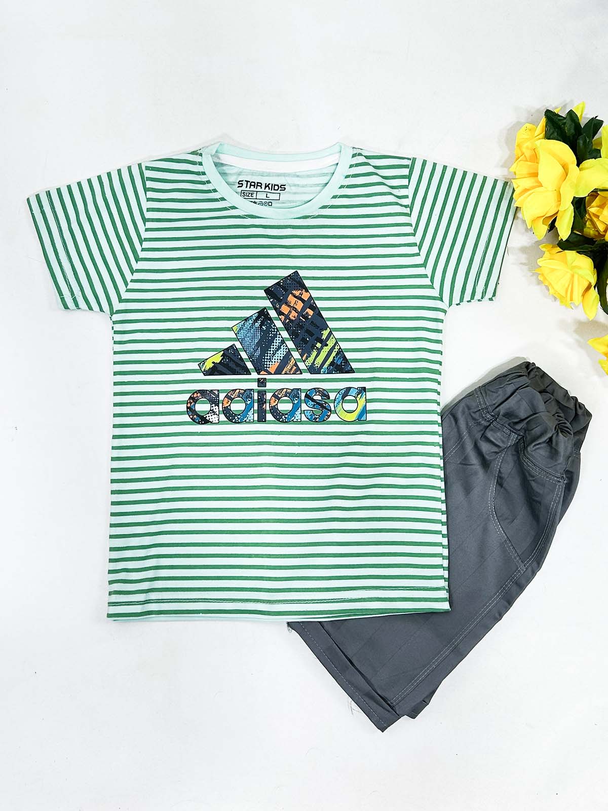 1Yr - 4Yrs ADD Green Suit For Kids WG BS634