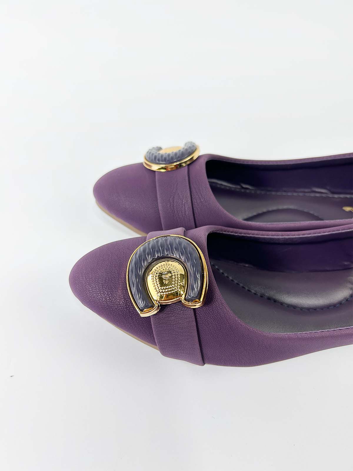 Purple Casual Pumps For Women WP23