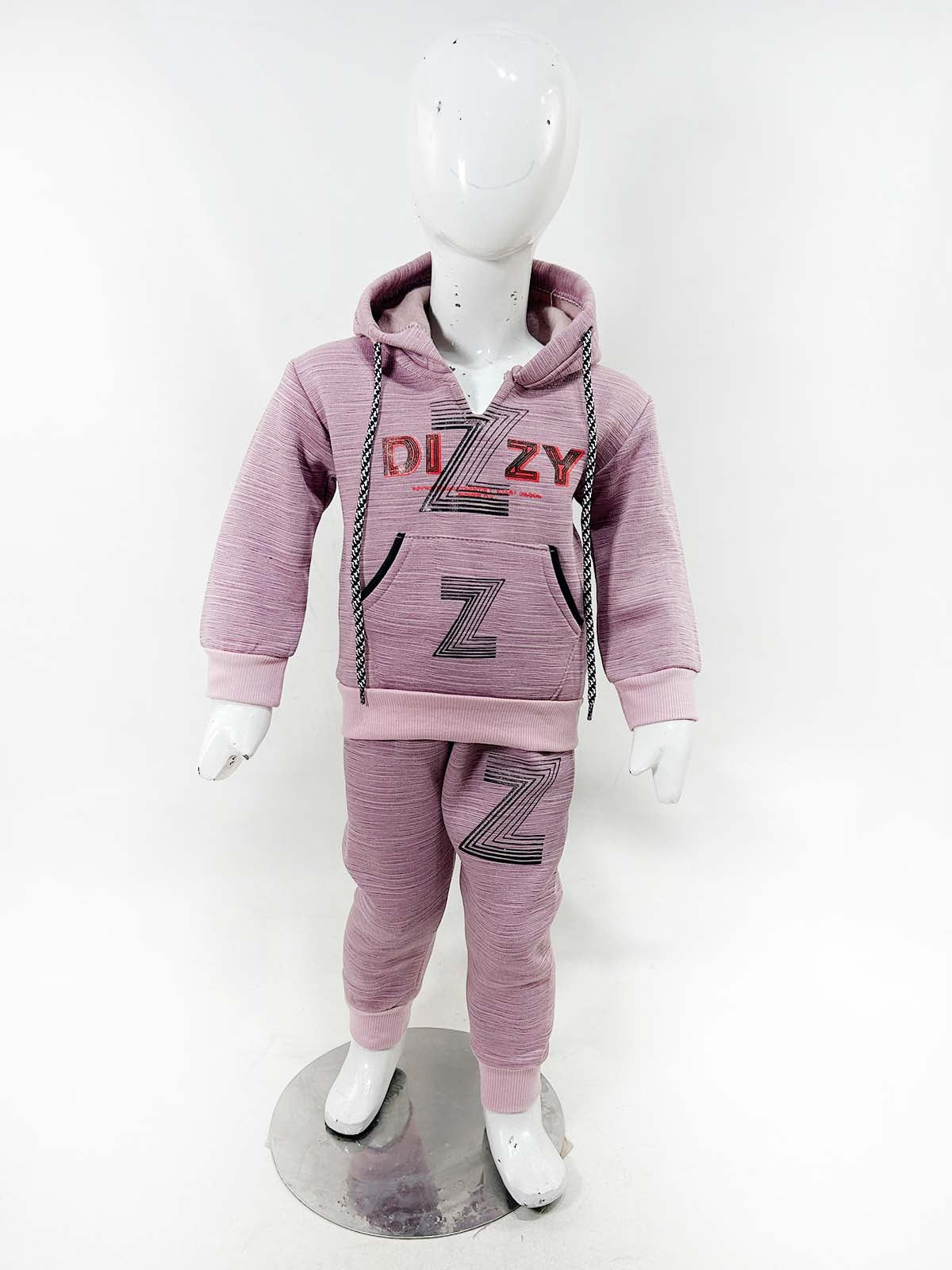 2Yr - 5Yrs Fleece Dizzy Blush Suit For Kids SH BS576