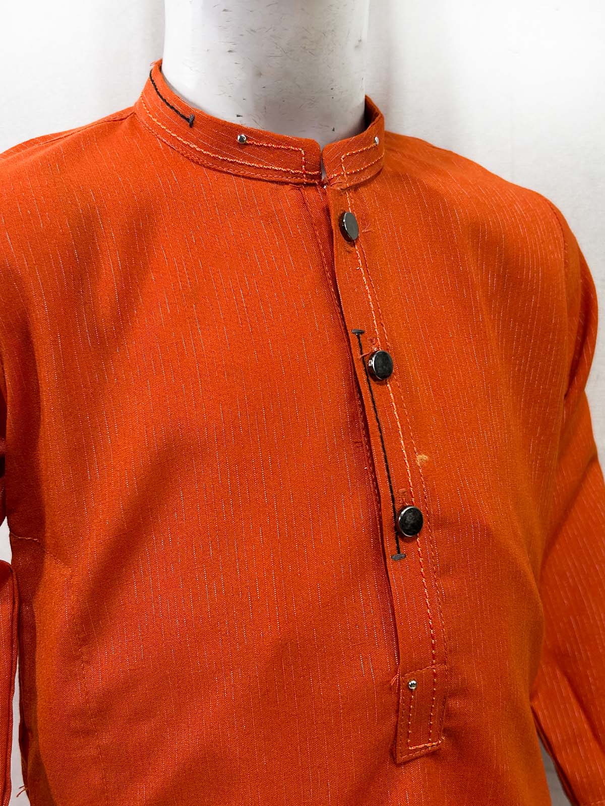 2Yrs - 4Yrs Orange Kameez Shalwar Suit For Boys AM BKS190