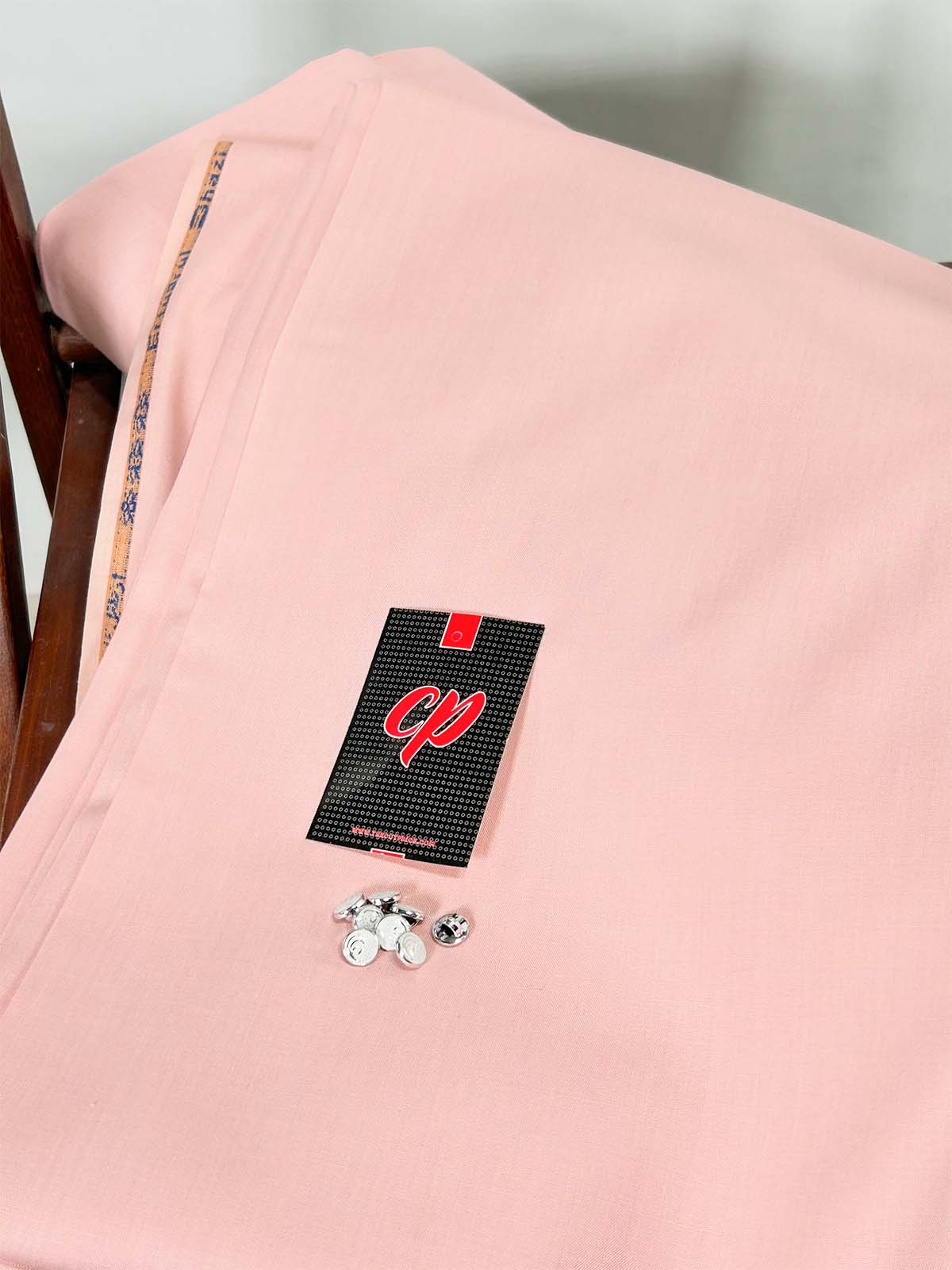 Pink Unstitched Kameez Shalwar For Men MUF126