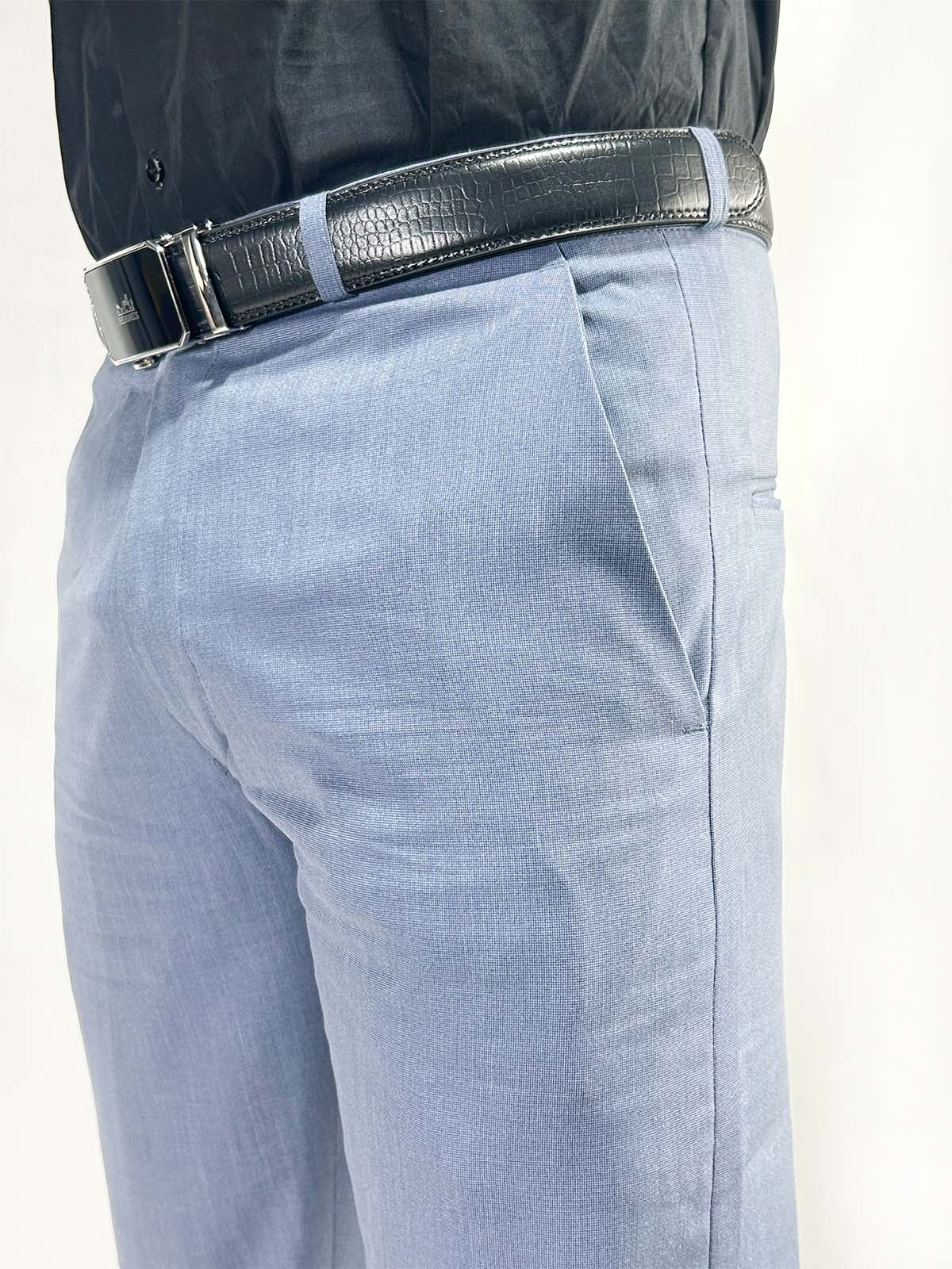 Light Blue Formal Dress Pant For Men MFP93