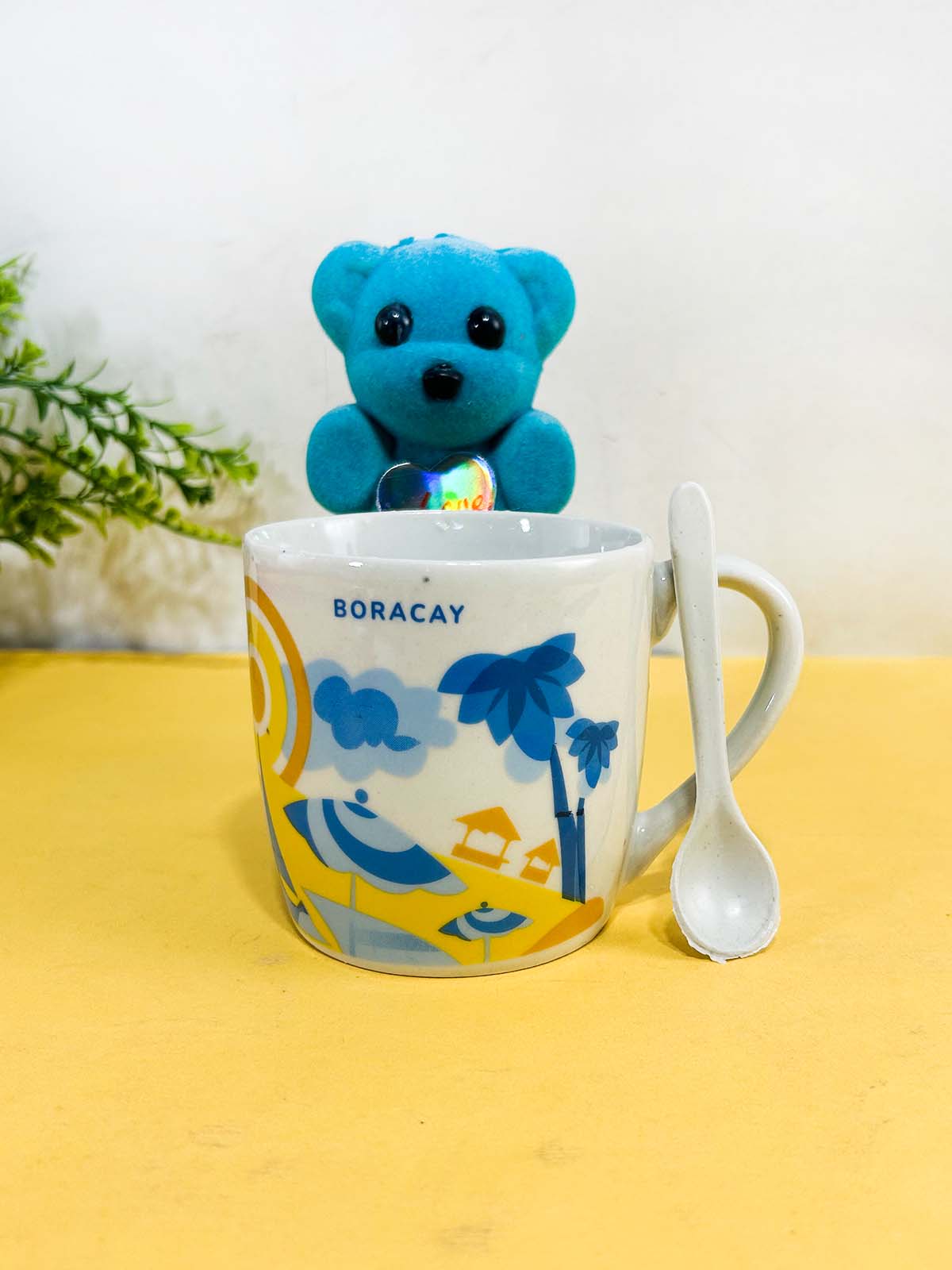 Coffee Mug With Teddy Bear and Spoon CM52