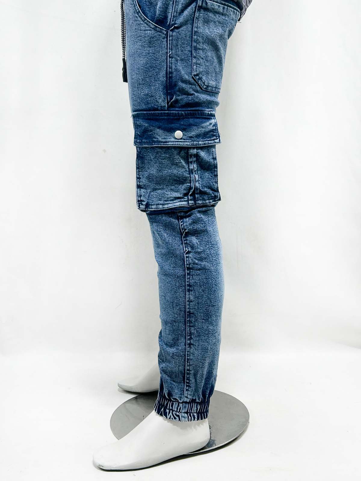 Blue Stretchable Jeans For Men MT232