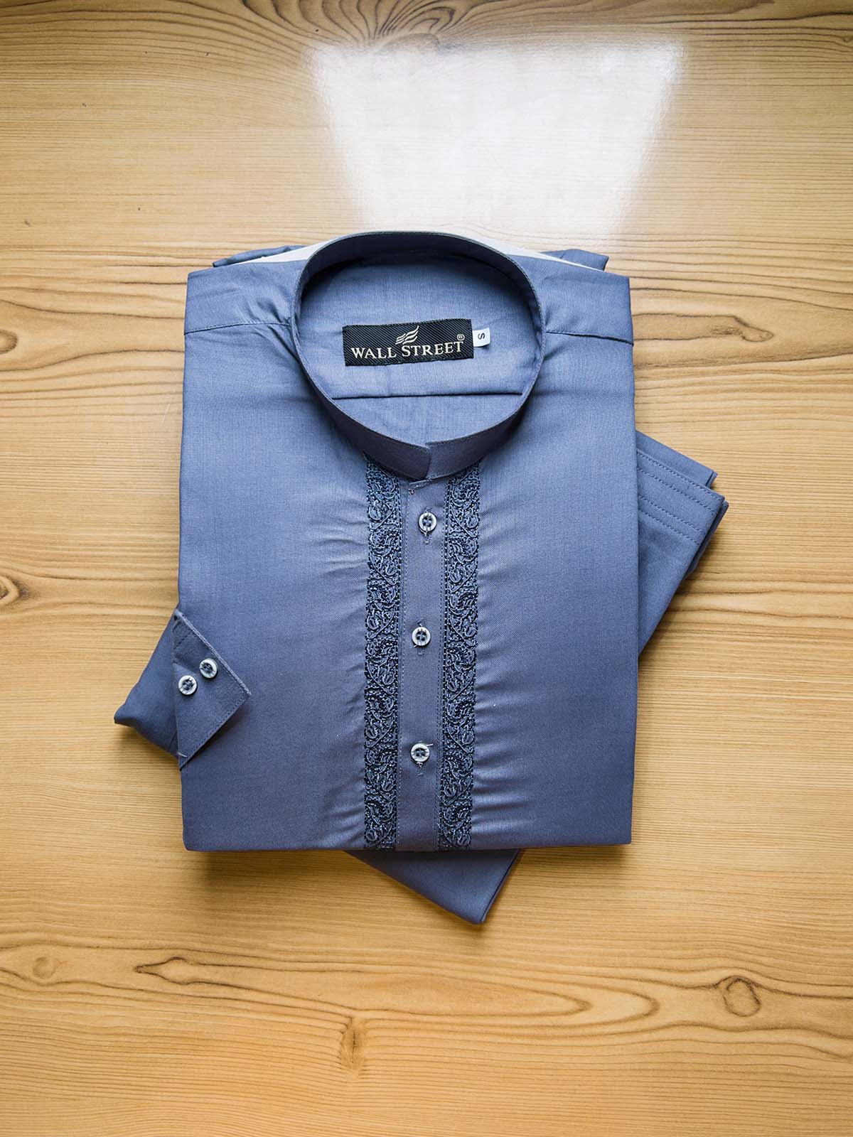 891-6 Stitched Suit Sherwani Collar Kameez Shalwar For Men MSK343