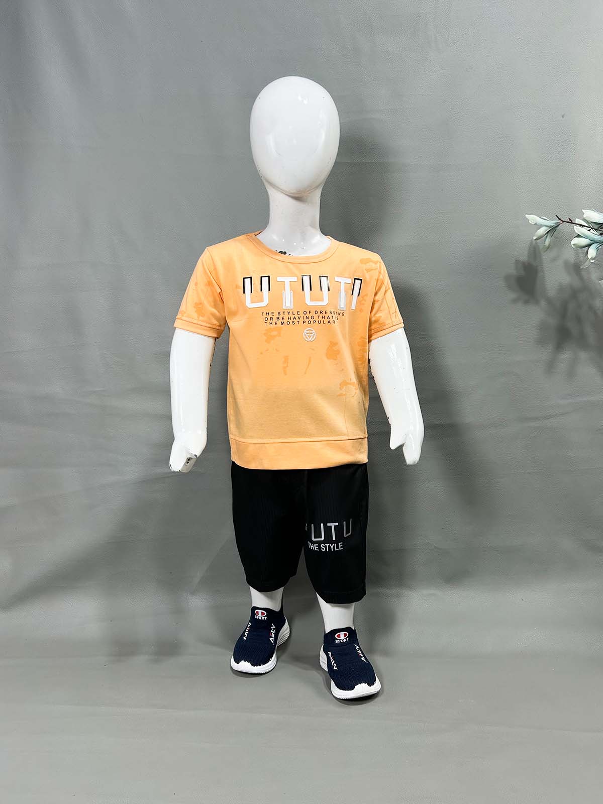 1Yr - 4Yrs Orange Suit For Kids OP BS623
