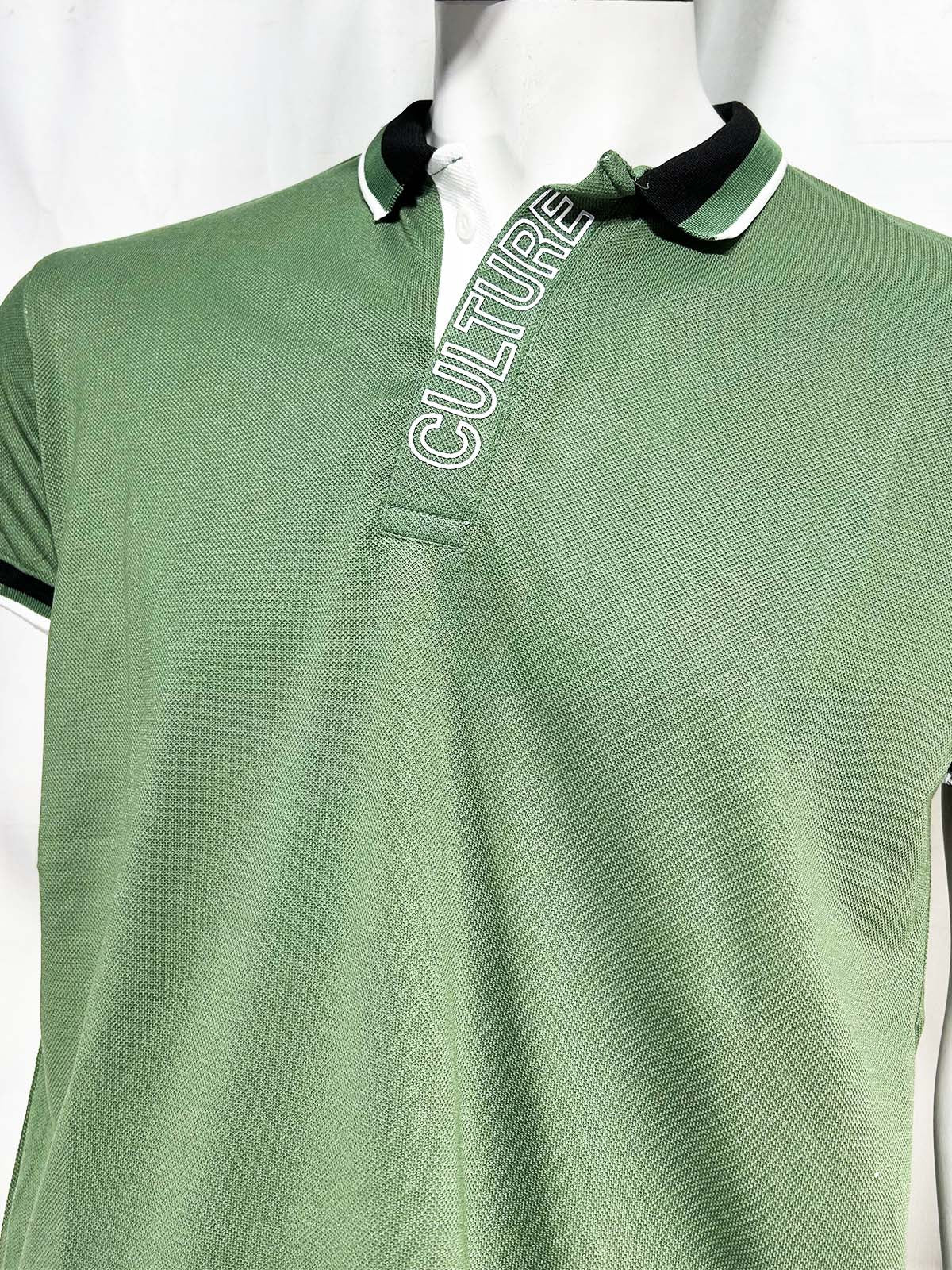 Green Culture Polo T-Shirt For Men MTS418