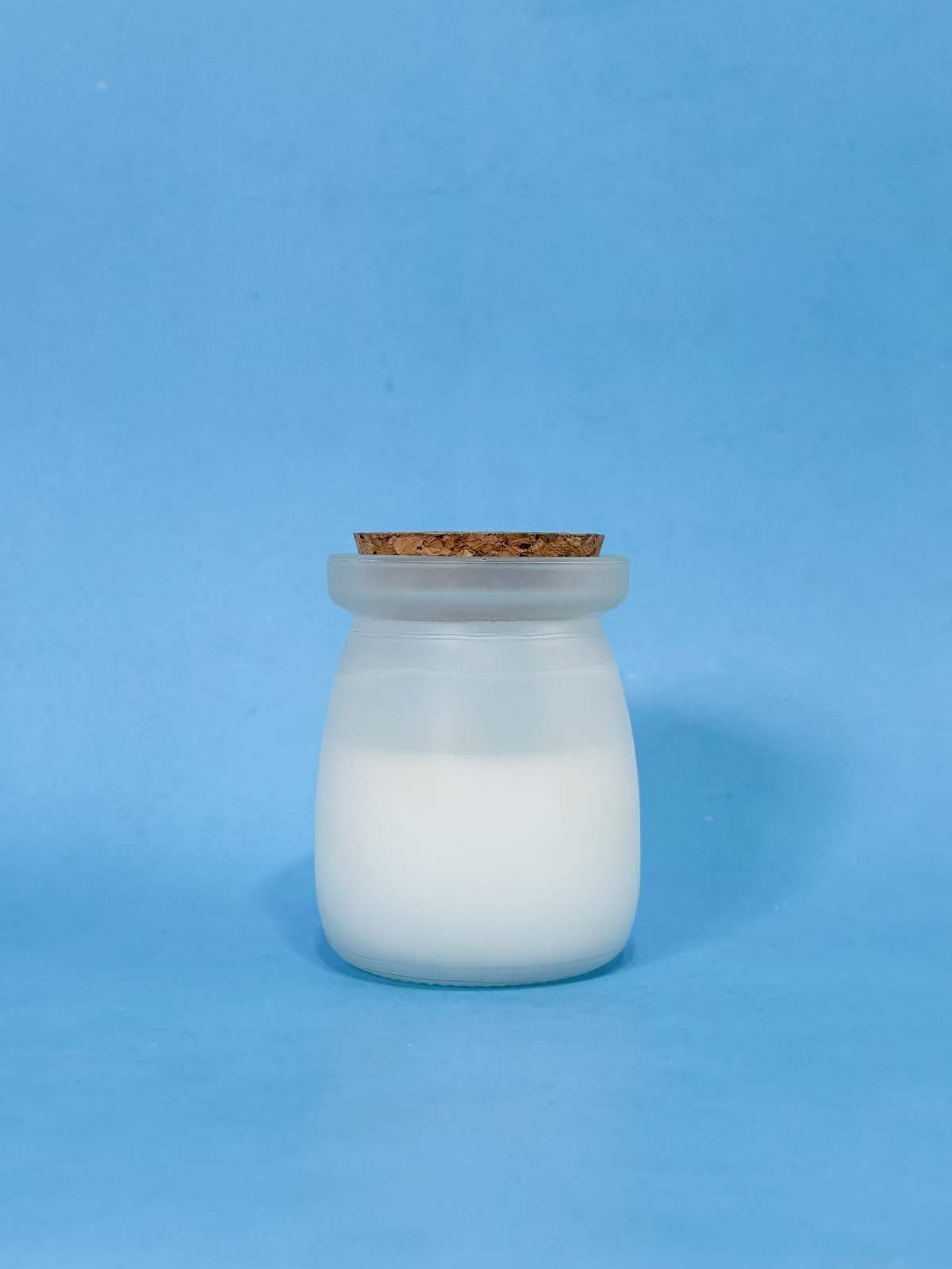 Scented Candle with Fragrance Wax Grammage and Cork White