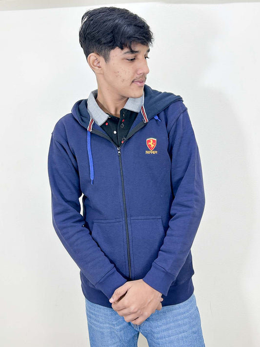 Unisex Blue Zipper MH35