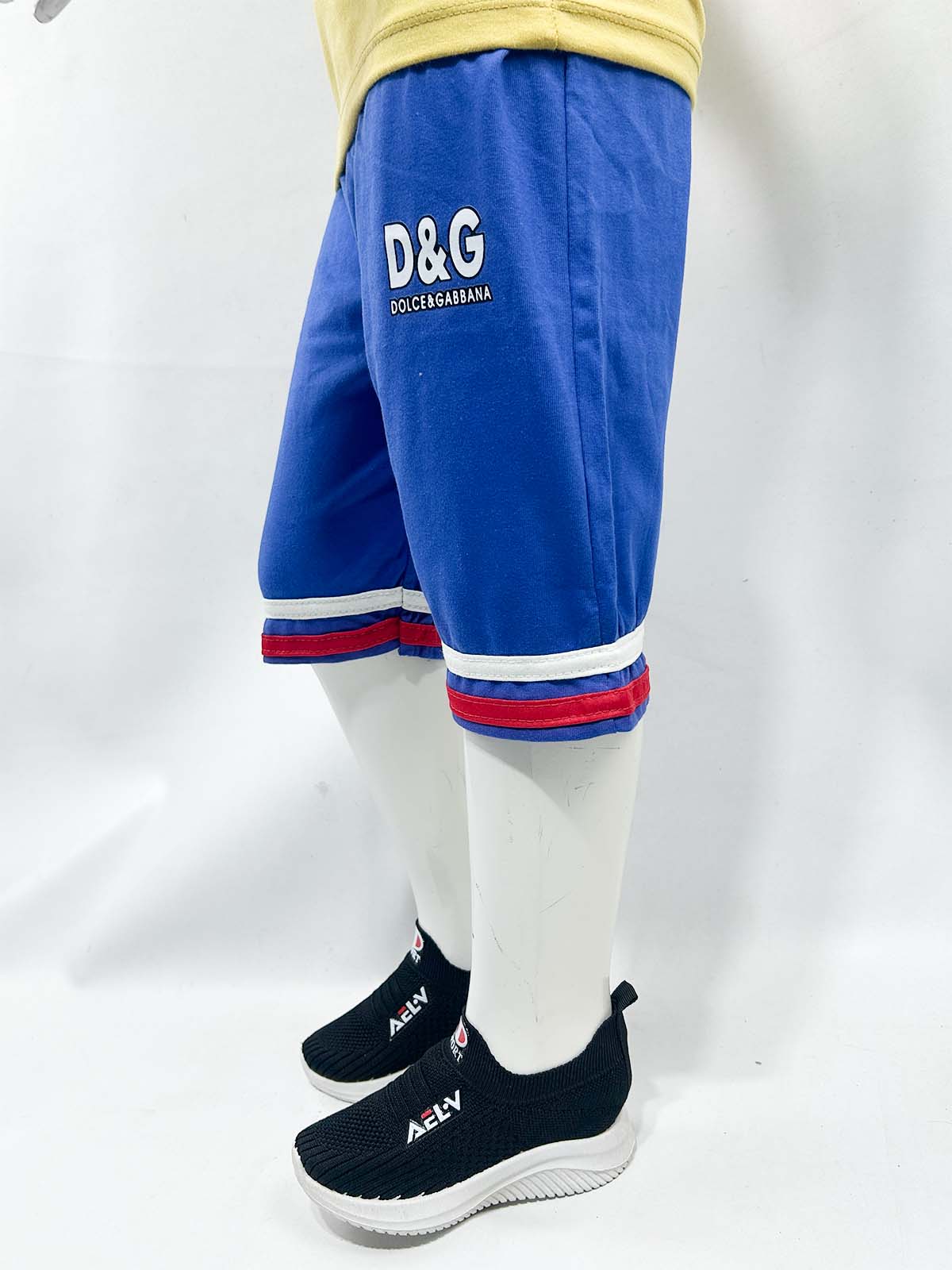 2Yrs - 5Yrs Ink Blue Boys 3-QTR Short For Boys BQS27