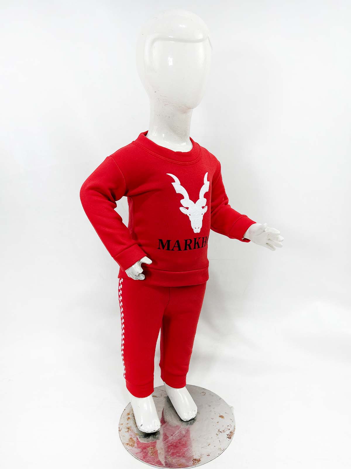 3Mth - 9Mth Fleece Red Suit For Newborns NBS663