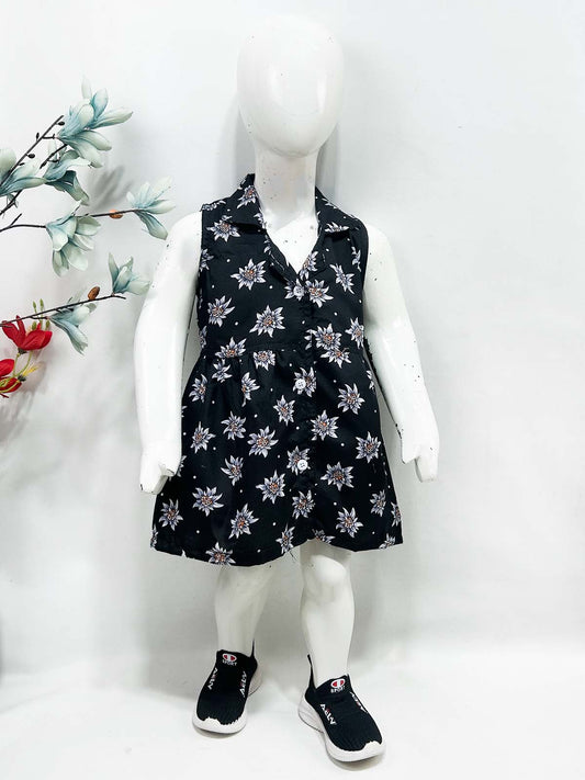 1Yr - 9Yrs Black Frock For Girls NG GF57