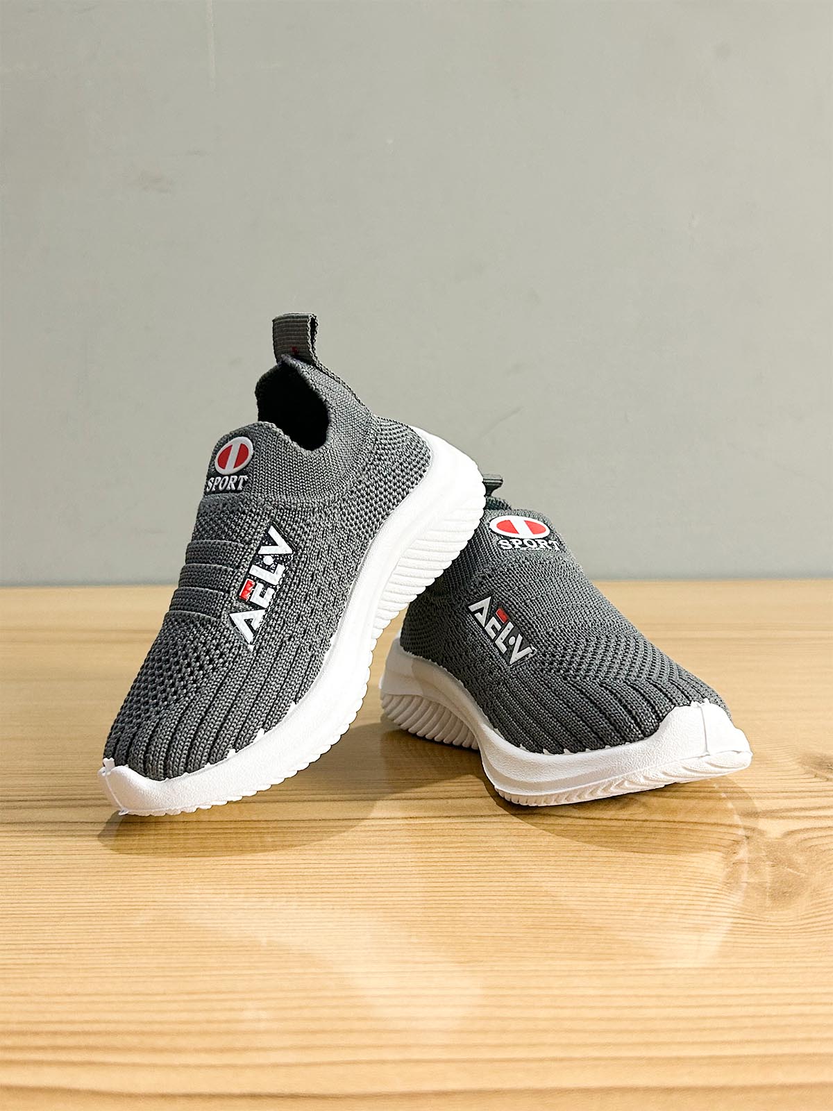 1Yrs - 12Yrs Grey Casual Sneakers For Kids BJ51