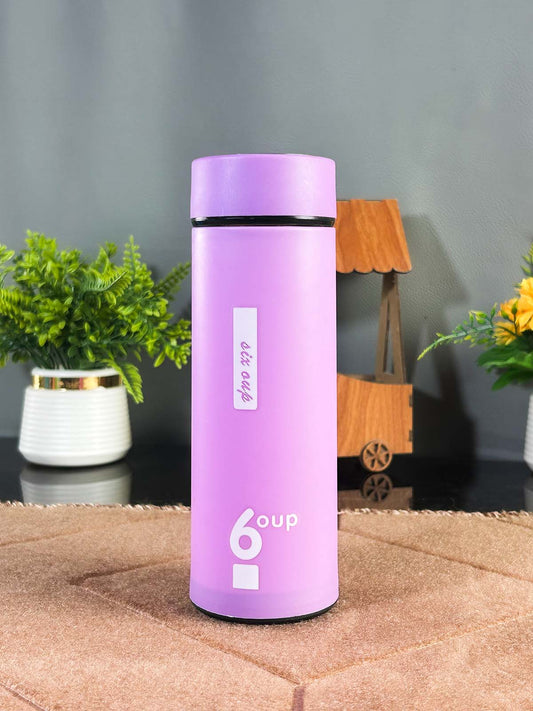 Purple Vacuum Flask / Insulated Water Bottle - 400ML / Thermos Temperature Double Walled