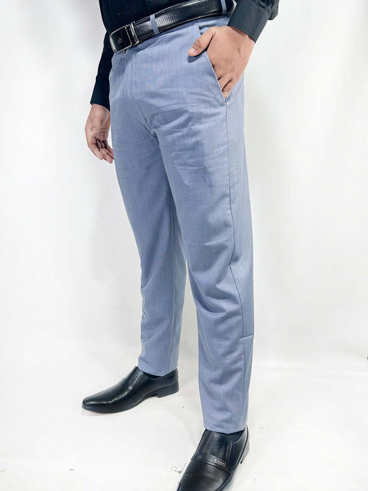 Light Blue Formal Dress Pant For Men MFP93