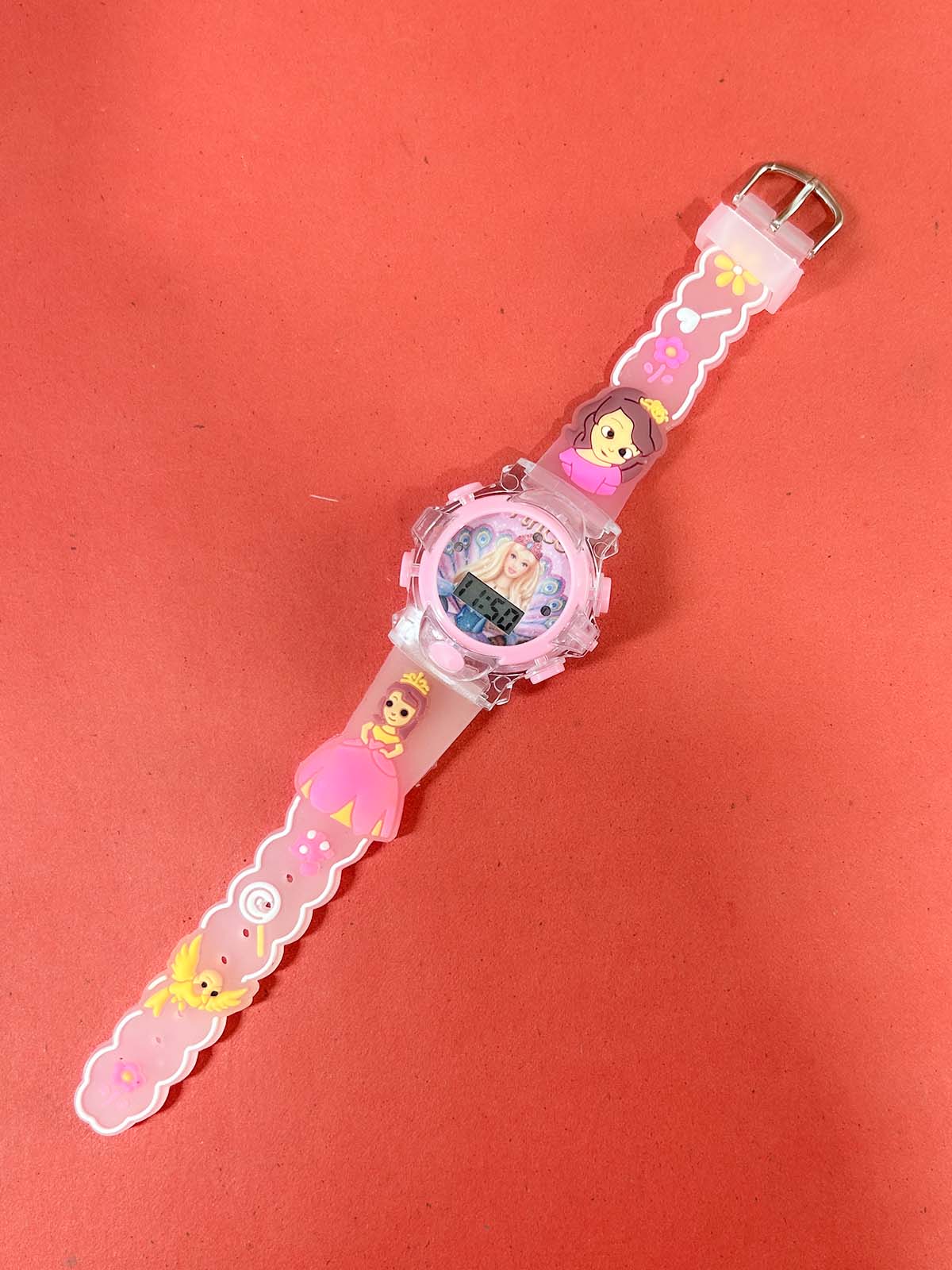 Pink Wrist Watch For Girls KWW140