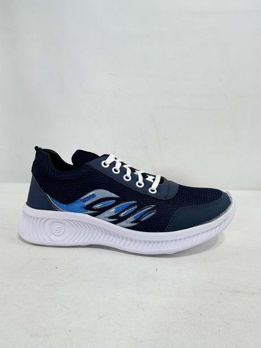 Navy Blue Sneakers For Men MJS175