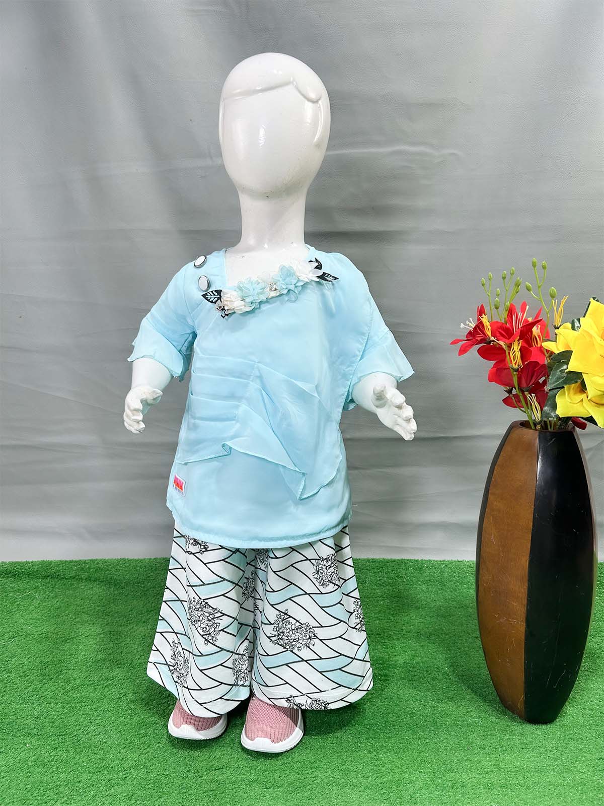 1Yr - 8Yrs Blue Suit For Girls WG GS358