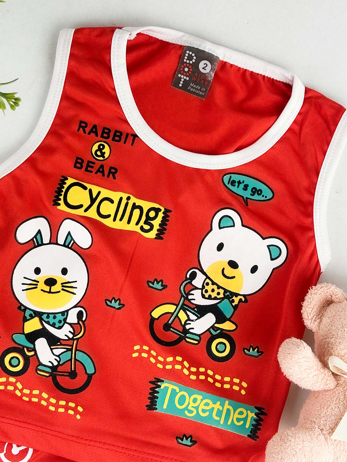 3Mth - 9Mth Red Baba Suit For Newborn HG NBS778