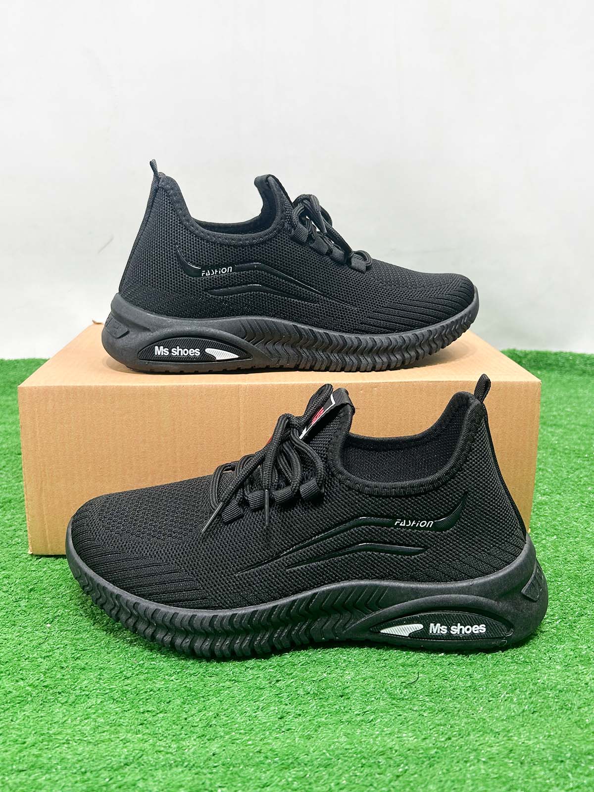 Black Casual Sneakers For Men MJS211