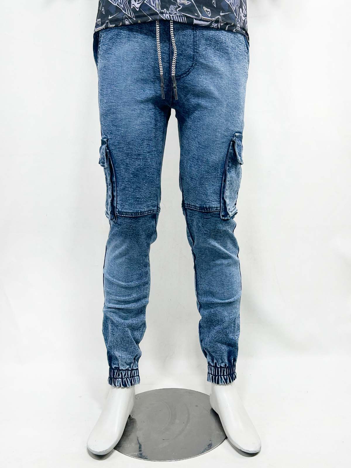 Blue Stretchable Jeans For Men MT232