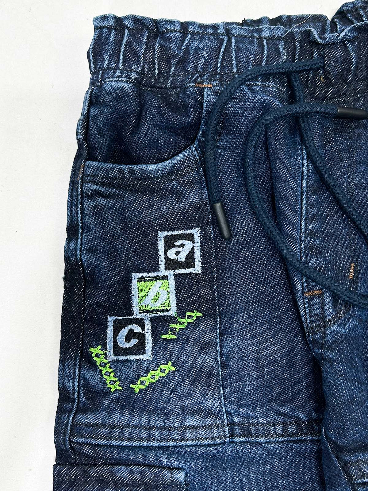 3Yrs - 9Yrs Blue Demin Jeans For Boys BJ33