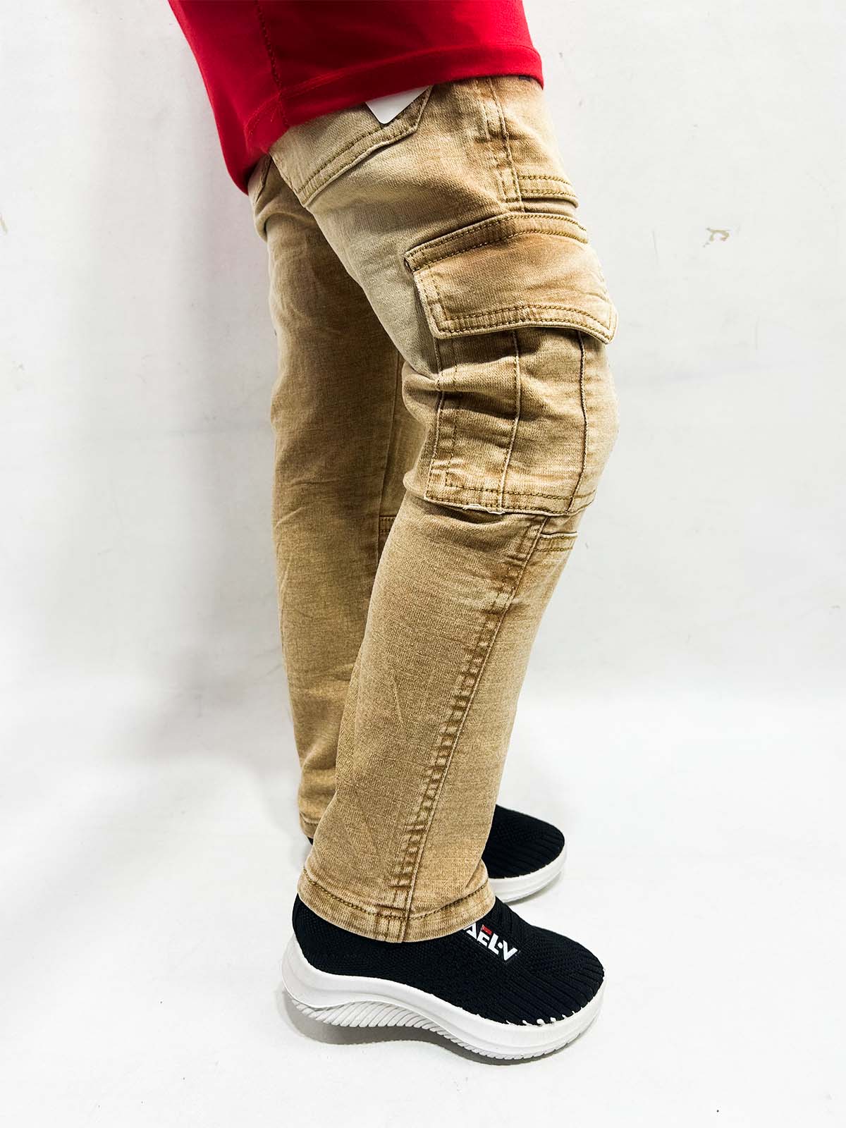 5Yrs - 16Yrs Brown Denim Jeans For Boys BJ44